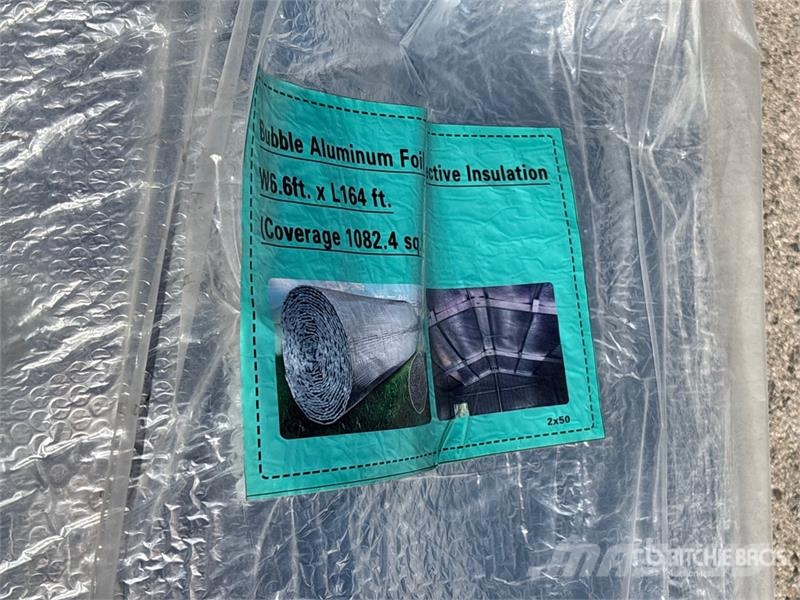 6.6 ft x 164 ft Bubble Aluminum Foil Reflective In Wciągarki, podnośniki i windy towarowe