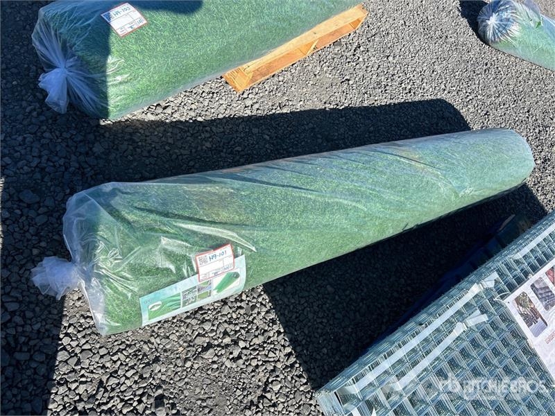 6.6 ft x 49.2 ft Artificial Grass Turf (Unused) Verricelli, paranchi e sollevatori per materiali
