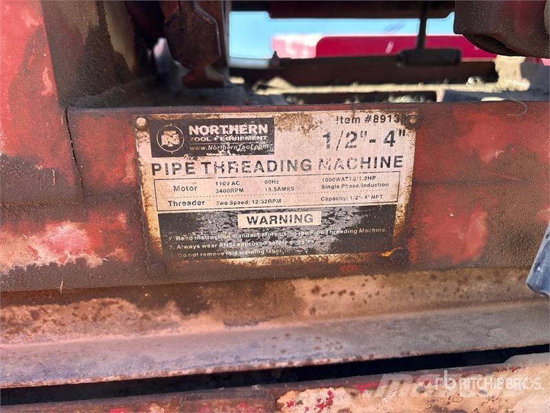  6 ft S/A Electric Pipe Threading Machine Equipment Biltransporter henger