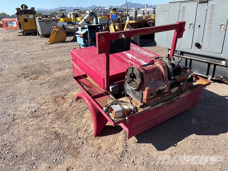  6 ft S/A Electric Pipe Threading Machine Equipment Biltransporter henger
