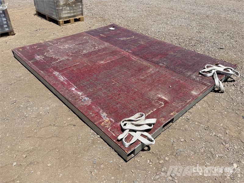 6 ft x 8 ft Metal Forklift Pallet Thickening Other components