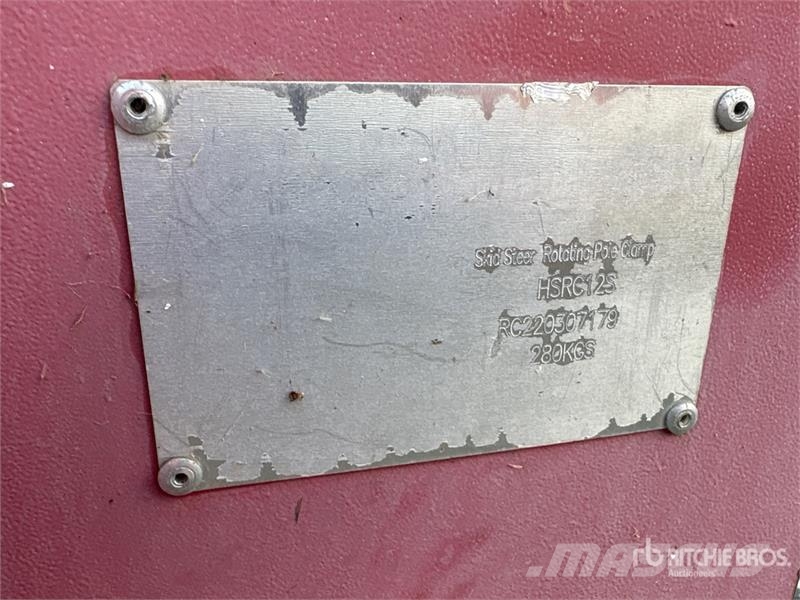 60 in Skid Steer Pole Claw Andre komponenter