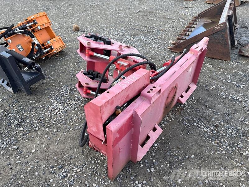 60 in Skid Steer Pole Claw Andre komponenter