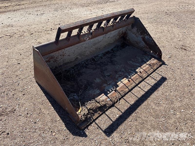 67 in General Purpose Skid Steer Bucket Baldes