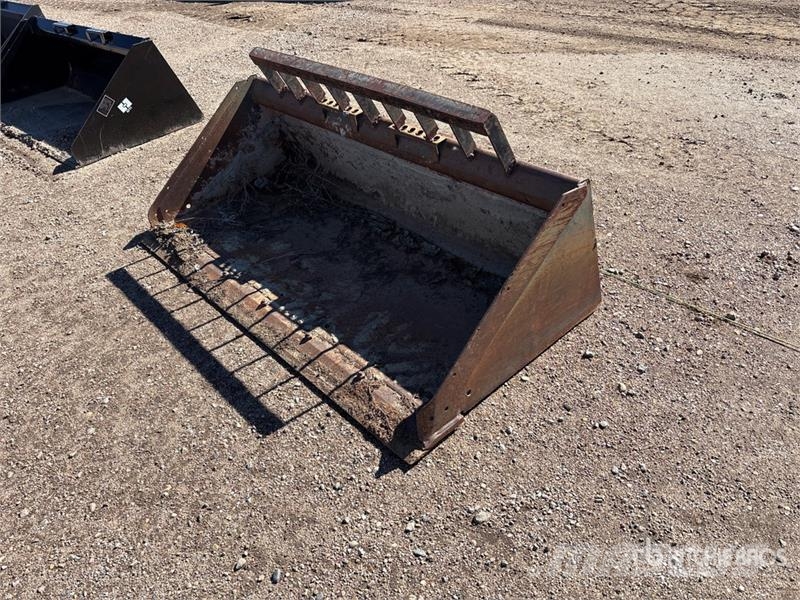 67 in General Purpose Skid Steer Bucket Baldes
