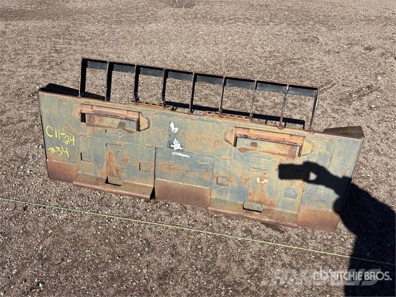 67 in General Purpose Skid Steer Bucket Baldes