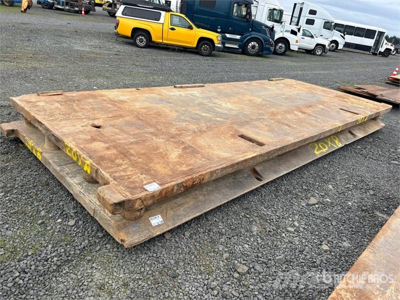 7 ft 10 in x 19 ft 11 in (4 in Wall) Trench Shield Acessórios e peças sobressalentes para equipamento de perfuração