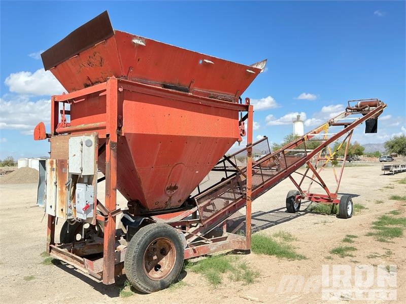 7 ft x 9 ft Portable 1 Aggregate Bin Aggregate Hop 건설 장비 - 기타