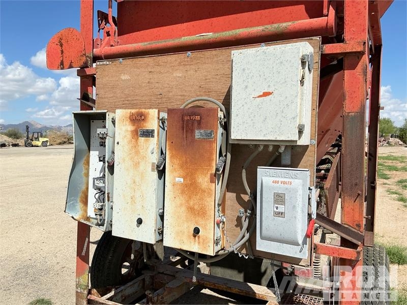7 ft x 9 ft Portable 1 Aggregate Bin Aggregate Hop 건설 장비 - 기타