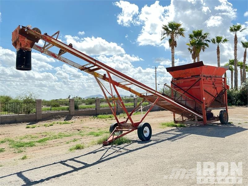 7 ft x 9 ft Portable Aggregate Bin Aggregate Hoppe Építőipar - Egyebek