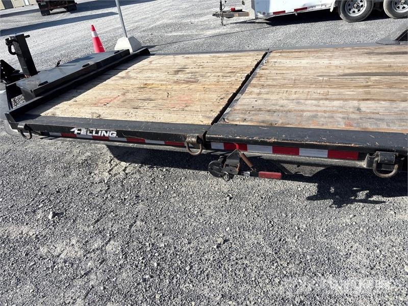  7000 lb 20 ft T/A Equipment Trailer 차량 운반용 트레일러