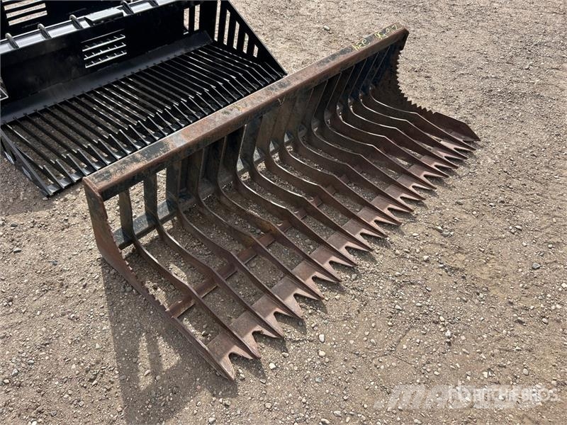75 in Rock Skid Steer Bucket Baldes