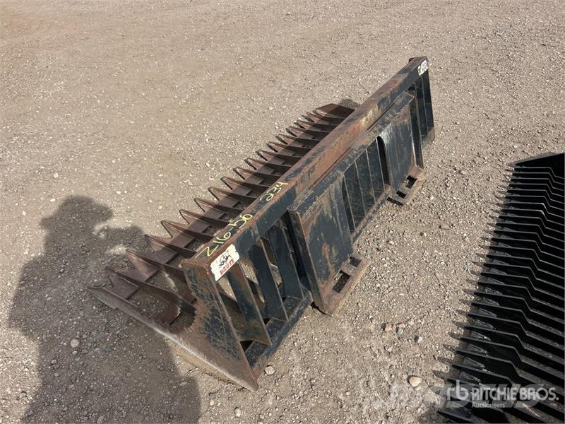 75 in Rock Skid Steer Bucket Baldes