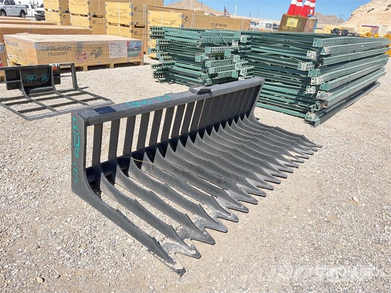 76 in Skeleton Skid Steer Bucket (Unused) دلاء