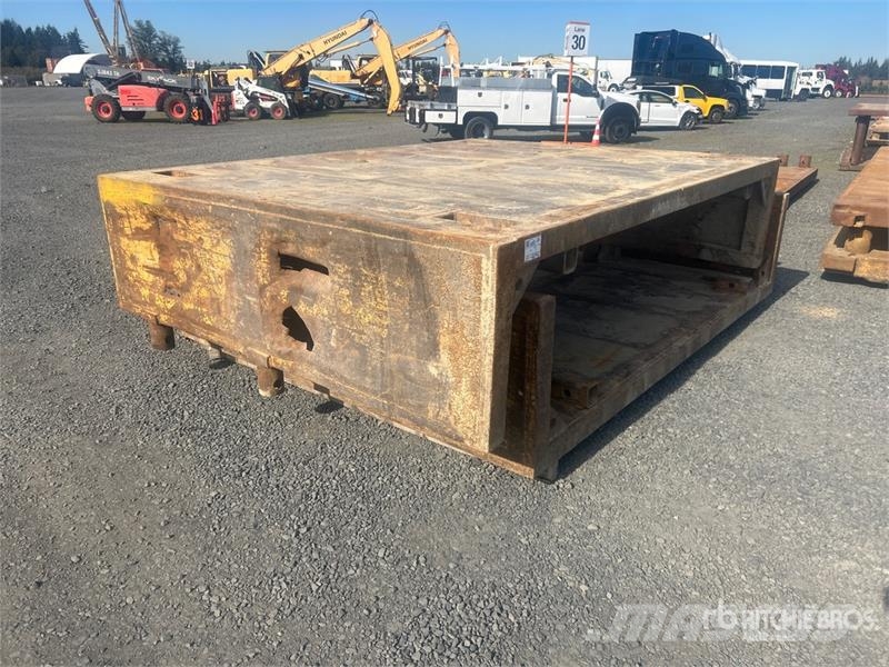 8 ft 3 in x 10 ft in (4 in Wall) Trench Shield Oprema i rezervni dijelovi za bušenje