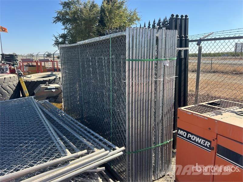8 ft 6 in x 5 ft 9 in Chain Link Fencing Technika pro oplocení a ohrady