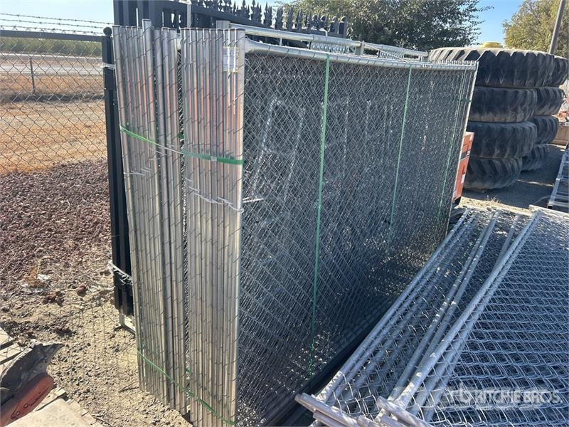 8 ft 6 in x 5 ft 9 in Chain Link Fencing Technika pro oplocení a ohrady