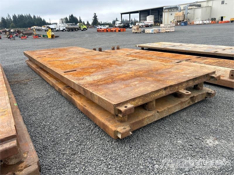 8 ft x 24 ft (6 in Wall) Trench Shield Urbšanas iekārtu piederumi un rezerves daļas