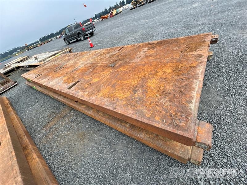 8 ft x 24 ft (6 in Wall) Trench Shield Urbšanas iekārtu piederumi un rezerves daļas