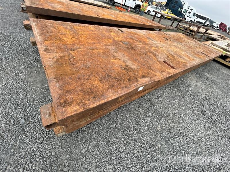 8 ft x 24 ft (6 in Wall) Trench Shield Urbšanas iekārtu piederumi un rezerves daļas