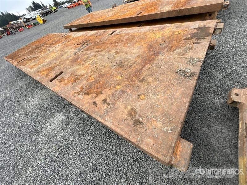8 ft x 24 ft (6 in Wall) Trench Shield Urbšanas iekārtu piederumi un rezerves daļas