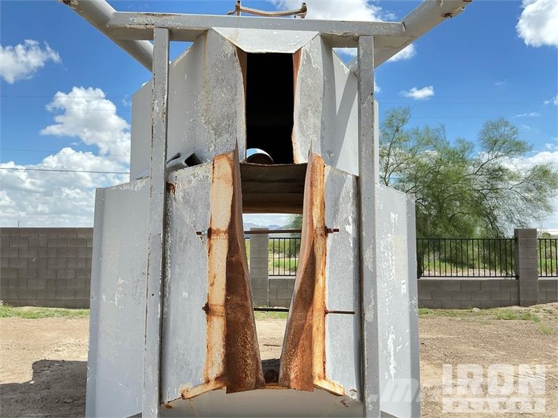8 ft x 6 ft Aggregate Hopper Construcción - Otros