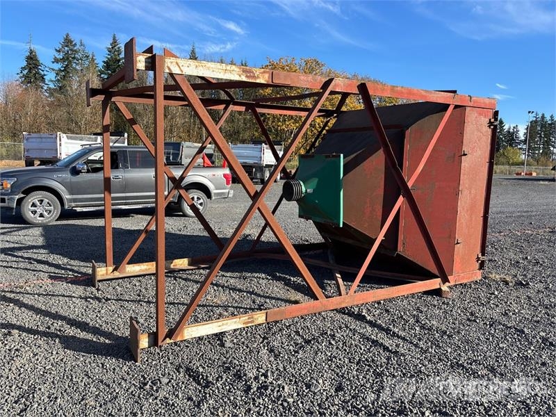  8 ft x  ft Aggregate Hopper Stavebnictví - ostatní