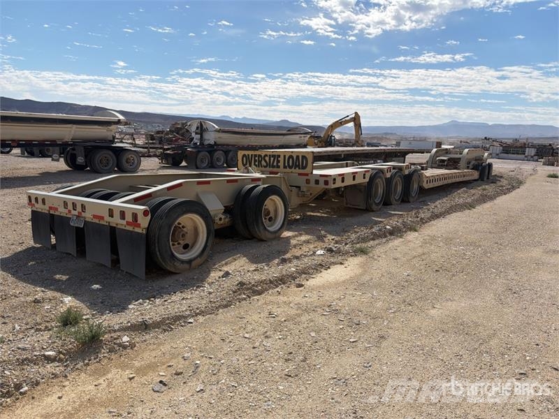 80T3ABTM 90 ton Tri/A Lowboy Trailer Low loaders