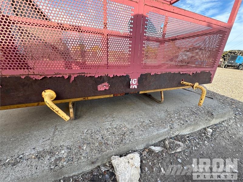 84 in 3 person- Man Basket. 900lb max load capacit Diger parçalar