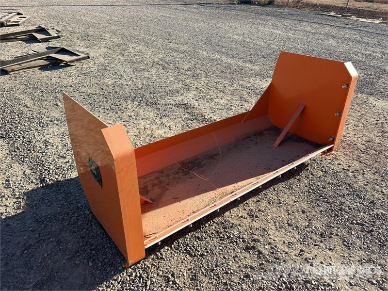 84 in Skid Steer Snow Pusher Schneeschilde und -pflüge