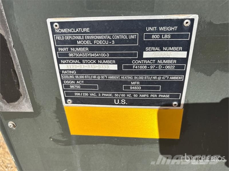  84000 BTU Environmental Control Unit 其他農業機械