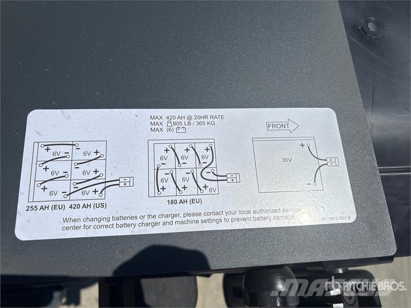 Advance SC6000 Ride-On Electric Floor Scrubber その他トレーラー