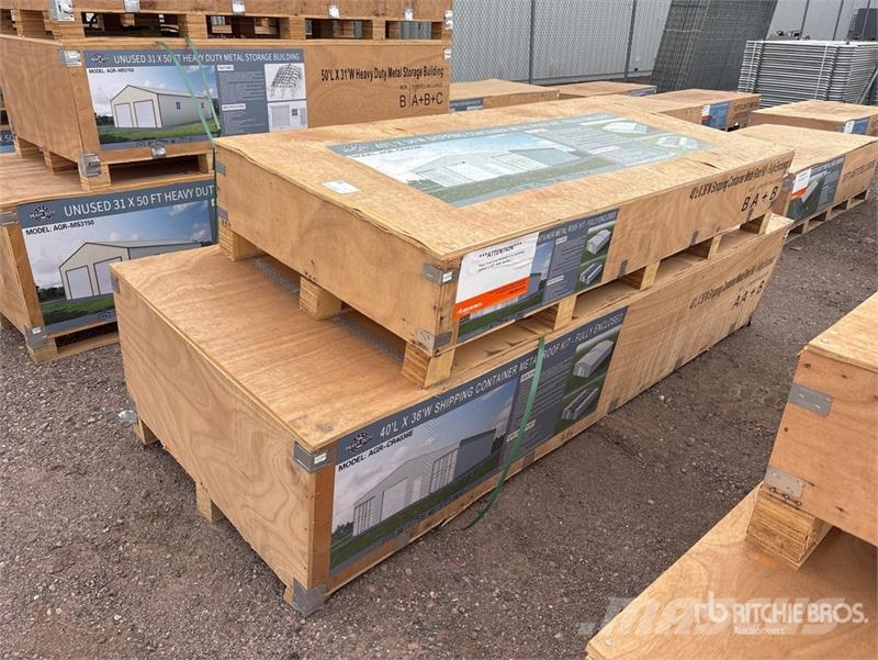 AGR-CR4036E 36 ft x 40 ft Enclosed Container Shelt Будтехніка - Інші