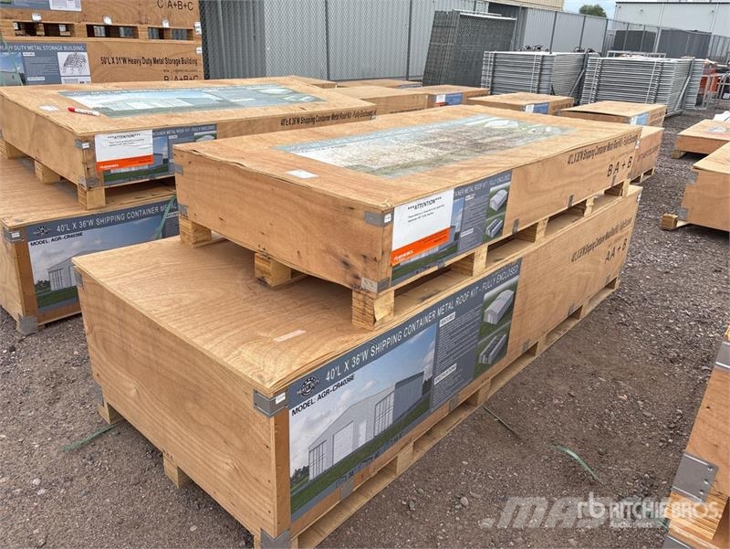 AGR-CR4036E 36 ft x 40 ft Enclosed Container Shelt Будтехніка - Інші
