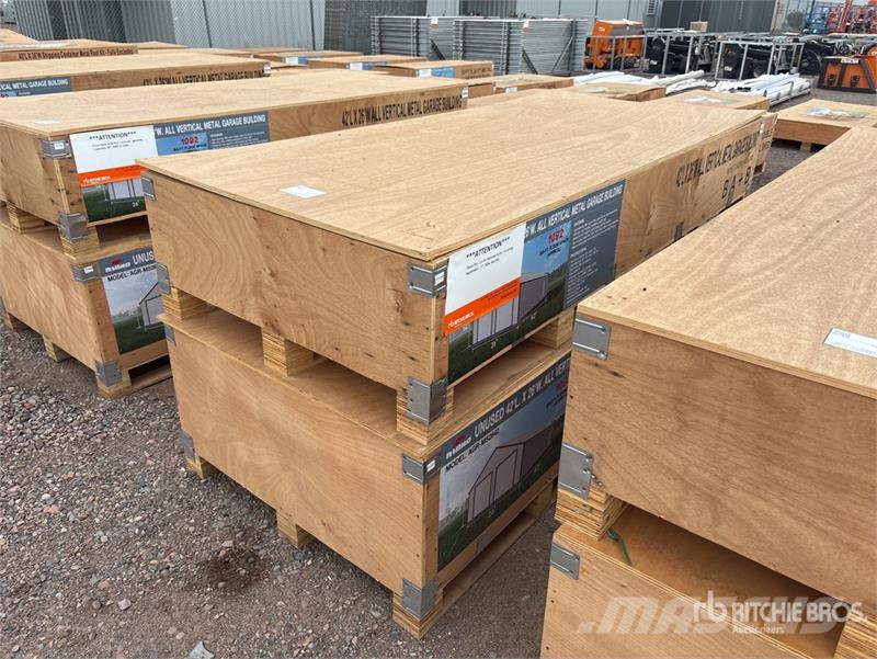 AGR-MS2642 26 ft x 42 ft Metal Garage Storage Buil 钢架建筑