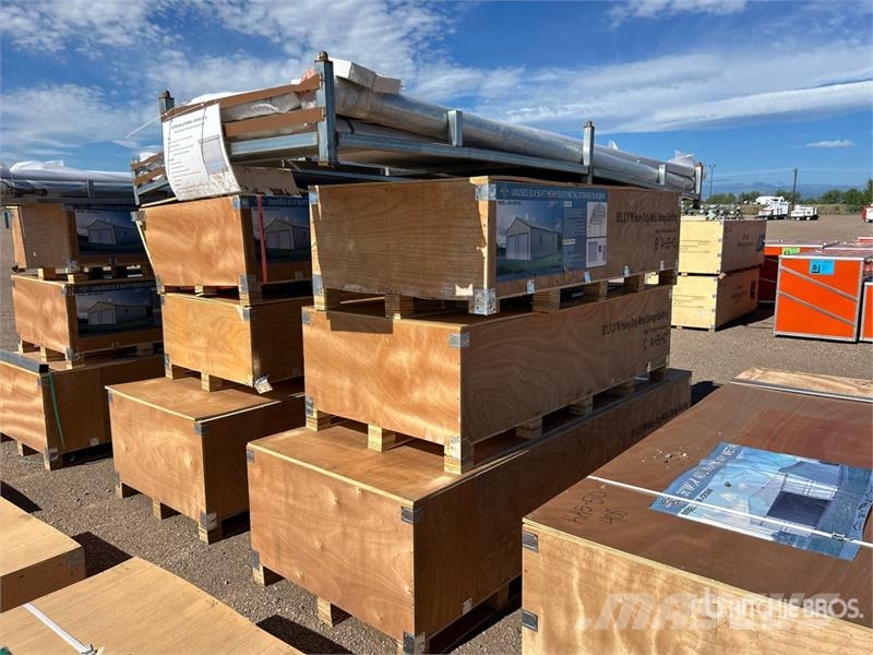 AGR-MS3150 31 ft x 50 ft Metal Storage Building (U Stahlrahmenaufbauten