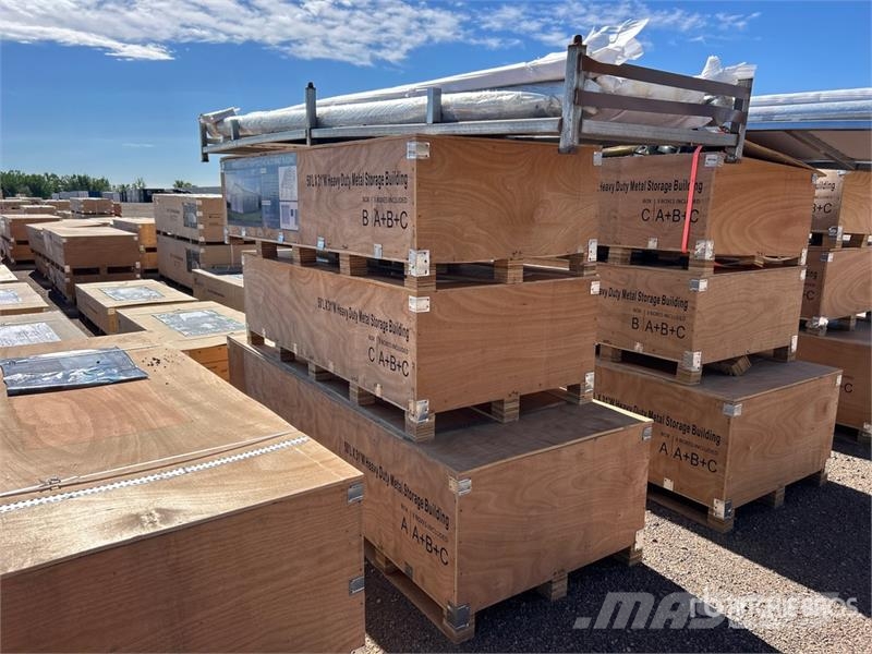 AGR-MS3150 31 ft x 50 ft Metal Storage Building (U Stahlrahmenaufbauten