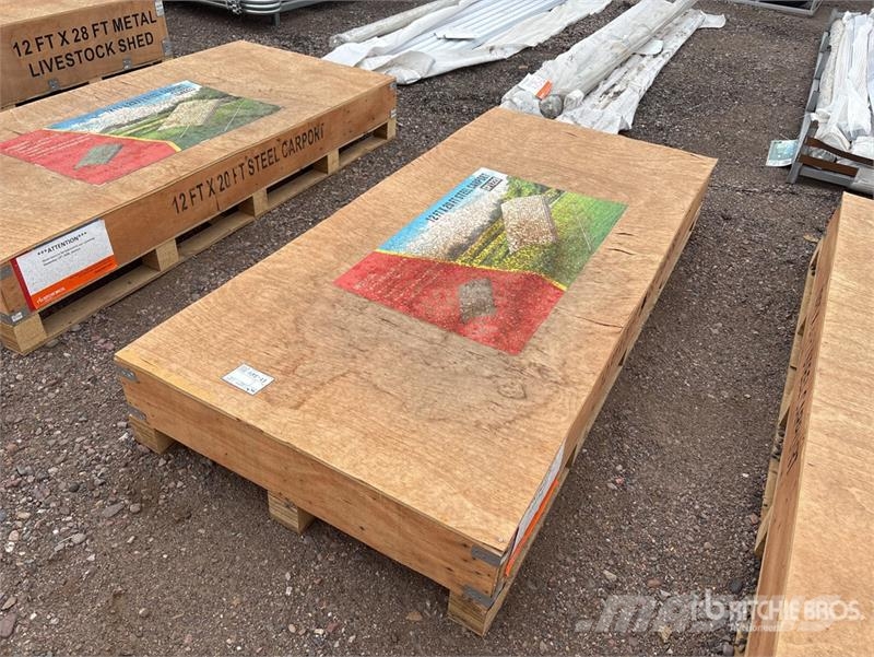 Agriquip CP1220 12 ft x 20 ft Carport (Unused) Tērauda karkasa ēkas