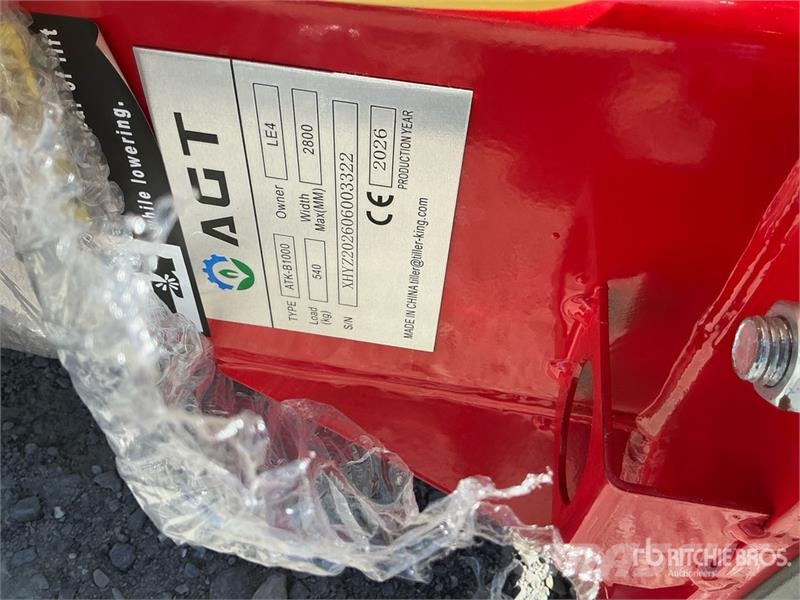 AGT ATK-B1000 2 Post 10000 lb Vehicle Lift (Unused) Bouw - Overige