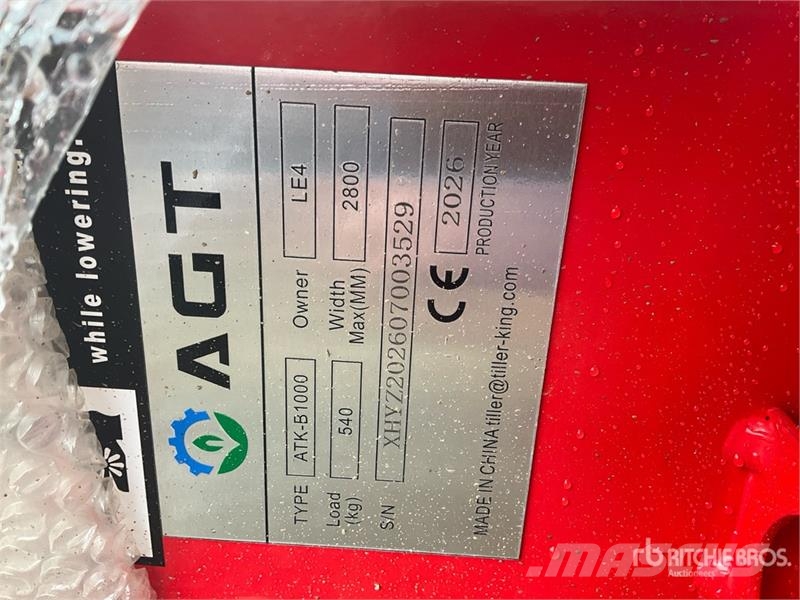 AGT ATK-B1000 2 Post 10000 lb Vehicle Lift (Unused) 건설 장비 - 기타