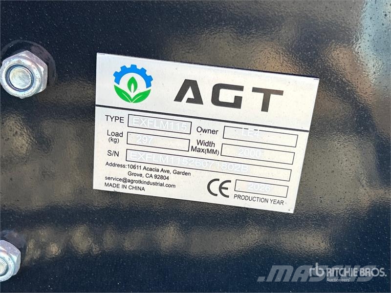 AGT EXFLM115 45 in Excavator Flail Mower (Unused) Роторные косилки
