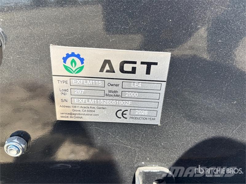AGT EXFLM115 45 in Excavator Flail Mower (Unused) Faucheuse