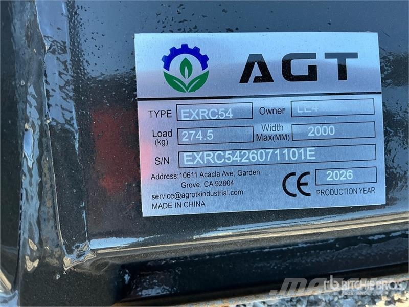 AGT EXRC54 Excavator Brush Cutter - Fits Cat 308 / 3 - Andere Zubehörteile