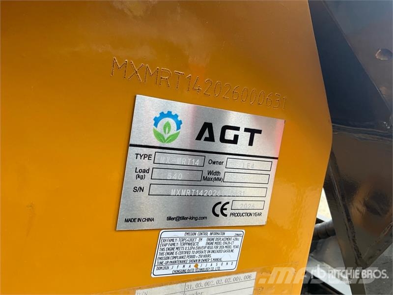 AGT MX-MRT14 Mini Compact Track Loader (Unused) Krautuvai su šoniniu pasukimu