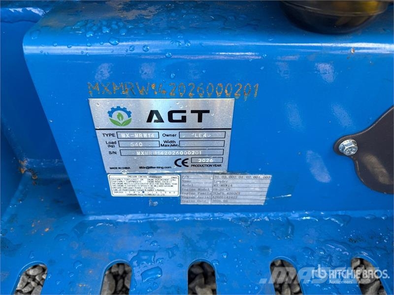 AGT MX-MRW14 Mini Skid Steer Loader (Unused)  스키드로더