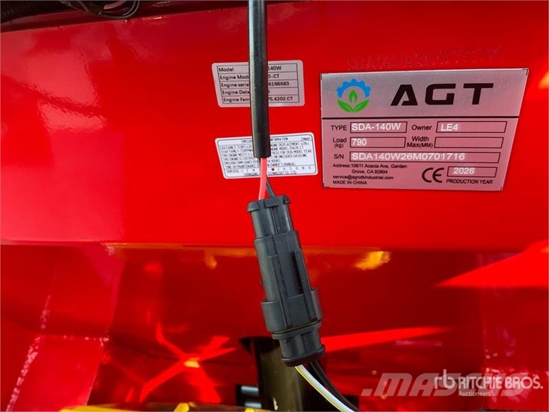 AGT SDA-140W Mini Wheel Loader (Unused) Cargadoras sobre ruedas