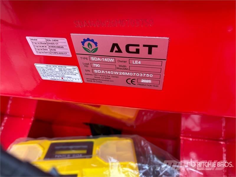 AGT SDA-140W Mini Wheel Loader (Unused) 휠로우더