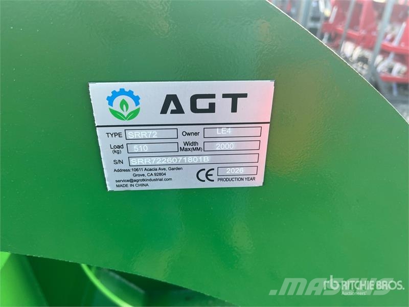 AGT SRR72 72 in Skid Steer Grapple (Unused) Pinze