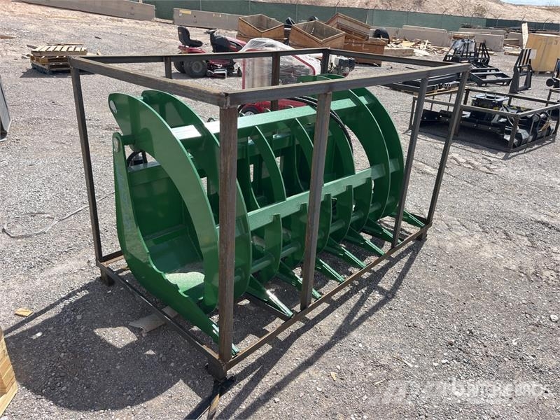 AGT SRR72 78 in Skeleton Skid Steer Grapple Bucket (Un Grabeži