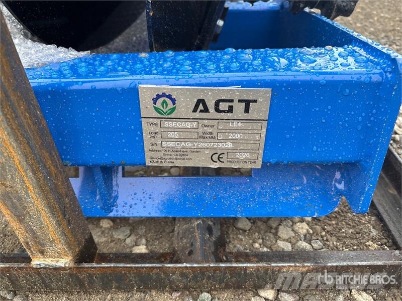 AGT SSECAG-Y Skid Steer Auger (Unused) Fúrók
